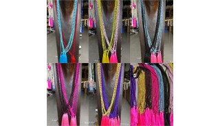 pyrus beads tassels necklaces mix color 80 pieces free shipping include